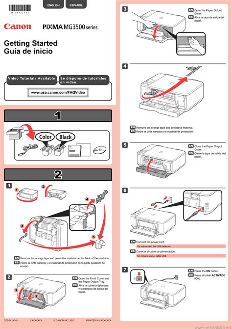 canon pixma operating instructions